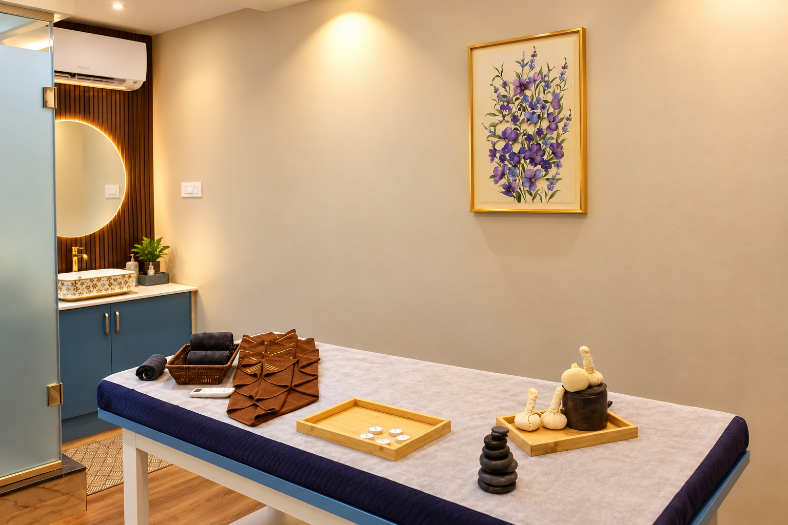 Natural light inside a Calmistry treatment room