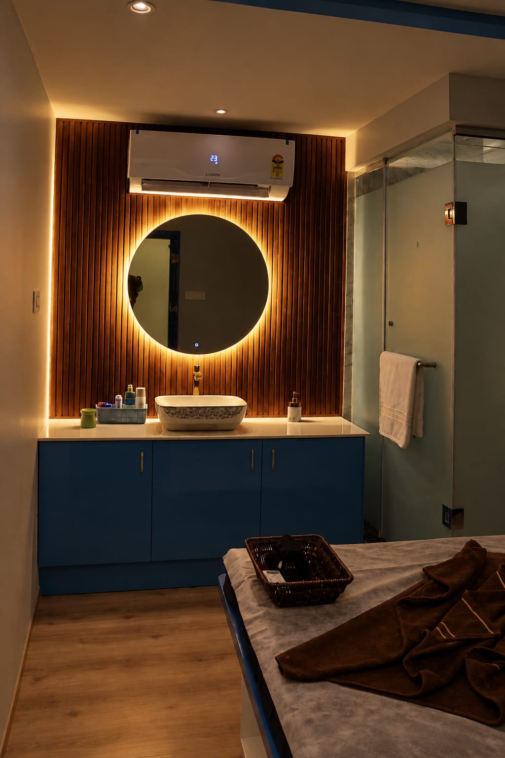 Relaxation lounge area